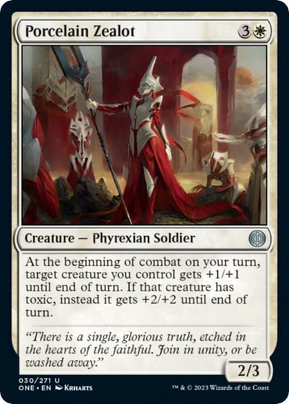 Porcelain Zealot, Phyrexia: All Will Be One 30
