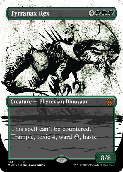 Tyrranax Rex (Showcase), Phyrexia: All Will Be One 314