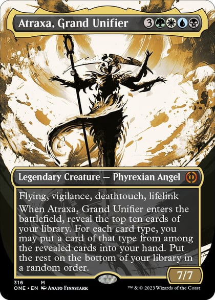 Atraxa, Grand Unifier (Showcase), Phyrexia: All Will Be One 316