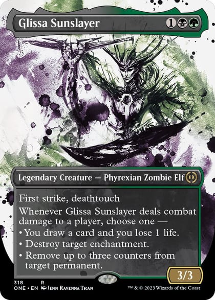 Glissa Sunslayer (Showcase), Phyrexia: All Will Be One 318