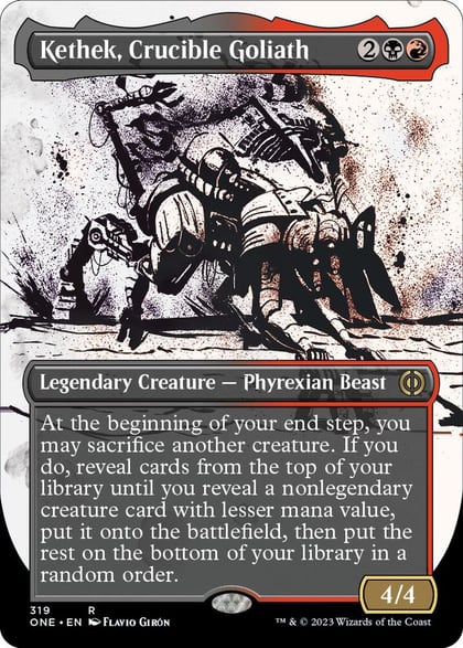Kethek, Crucible Goliath (Showcase), Phyrexia: All Will Be One 319
