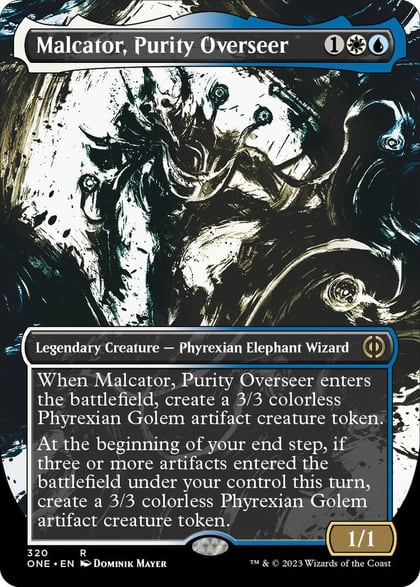 Malcator, Purity Overseer (Showcase), Phyrexia: All Will Be One 320