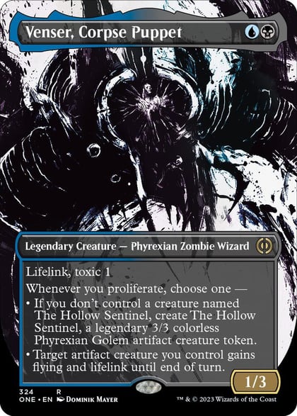 Venser, Corpse Puppet (Showcase), Phyrexia: All Will Be One 324