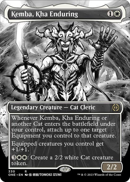 Kemba, Kha Enduring (Borderless), Phyrexia: All Will Be One 330