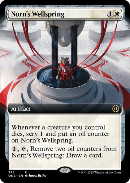 Norn's Wellspring (Extended Art), Phyrexia: All Will Be One 375