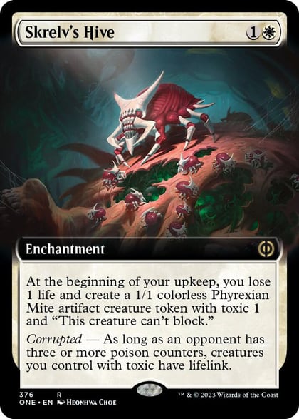 Skrelv's Hive (Extended Art), Phyrexia: All Will Be One 376