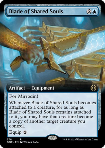 Blade of Shared Souls (Extended Art), Phyrexia: All Will Be One 378