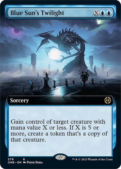 Blue Sun's Twilight (Extended Art), Phyrexia: All Will Be One 379