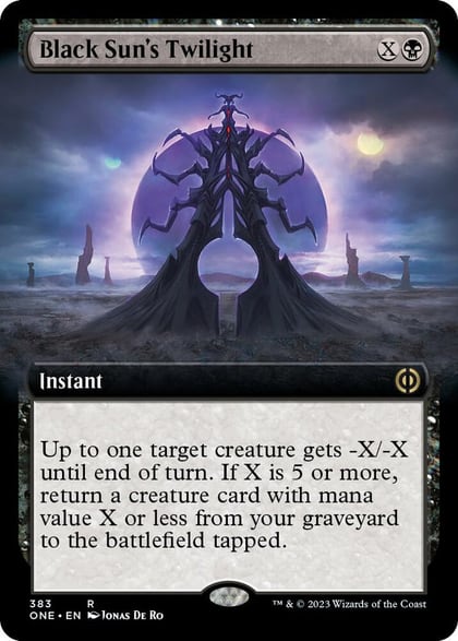 Black Sun's Twilight (Extended Art), Phyrexia: All Will Be One 383