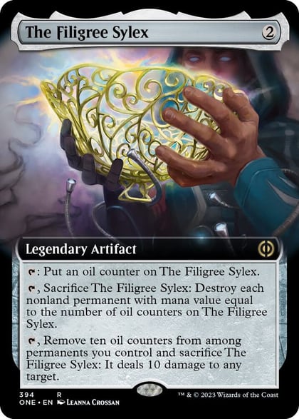 The Filigree Sylex (Extended Art), Phyrexia: All Will Be One 394