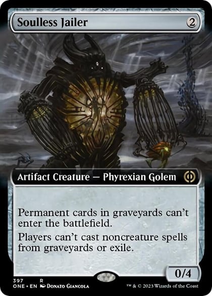 Soulless Jailer (Extended Art), Phyrexia: All Will Be One 397