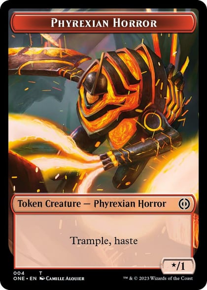 Phyrexian Horror Token (004), Phyrexia: All Will Be One 4