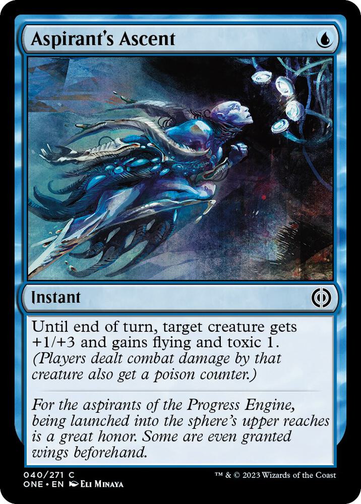 Aspirant's Ascent, Phyrexia: All Will Be One 40
