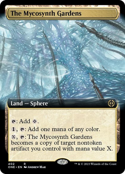 The Mycosynth Gardens (Extended Art), Phyrexia: All Will Be One 402