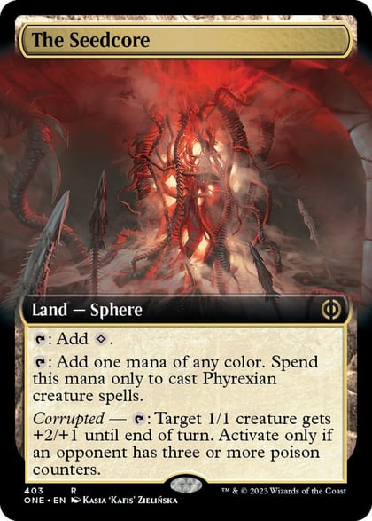 The Seedcore (Extended Art), Phyrexia: All Will Be One 403