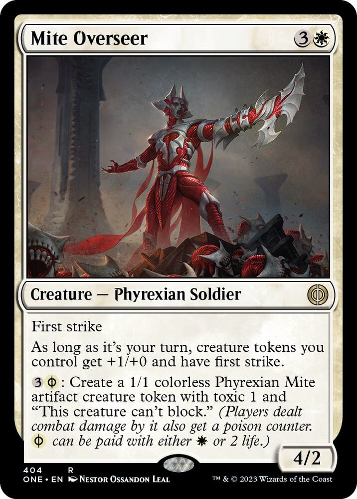 Mite Overseer, Phyrexia: All Will Be One 404