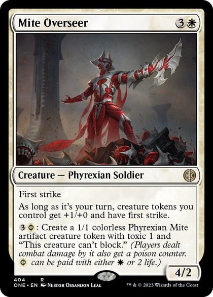 Mite Overseer, Phyrexia: All Will Be One 404