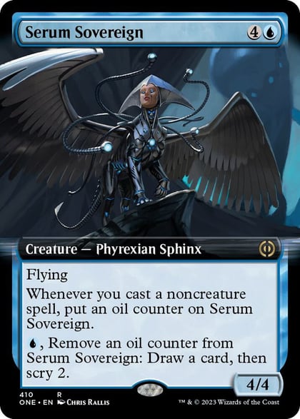 Serum Sovereign (Extended Art), Phyrexia: All Will Be One 410