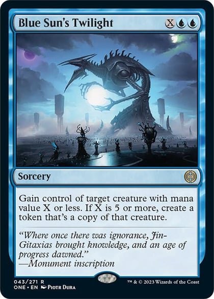 Blue Sun's Twilight, Phyrexia: All Will Be One 43