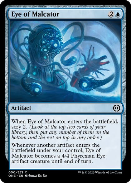 Eye of Malcator, Phyrexia: All Will Be One 50