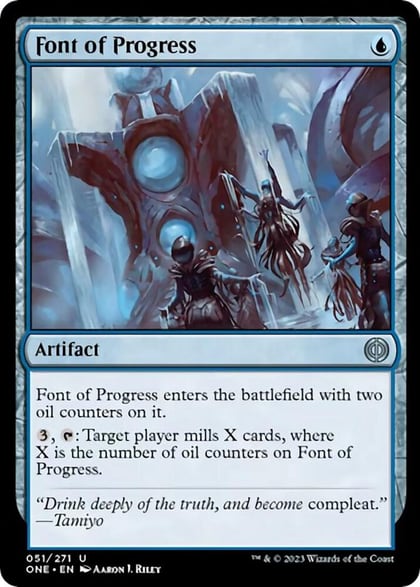 Font of Progress, Phyrexia: All Will Be One 51