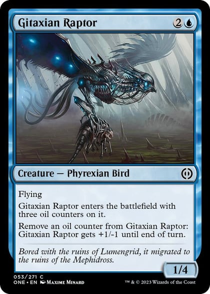 Gitaxian Raptor, Phyrexia: All Will Be One 53