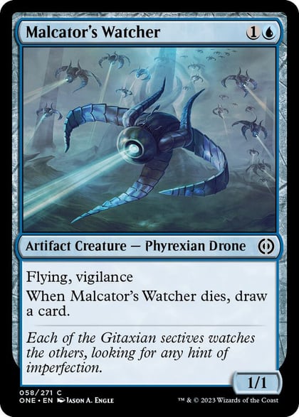 Malcator's Watcher, Phyrexia: All Will Be One 58