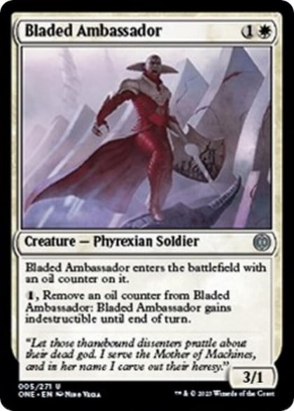 Bladed Ambassador, Phyrexia: All Will Be One 5