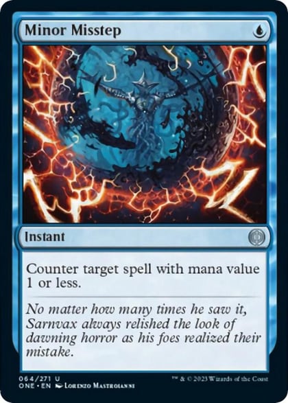 Minor Misstep, Phyrexia: All Will Be One 64