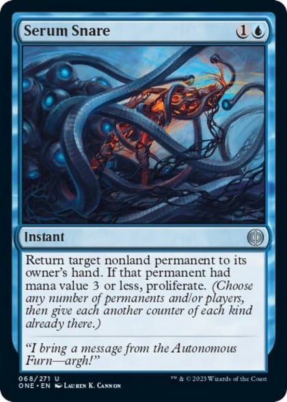 Serum Snare, Phyrexia: All Will Be One 68