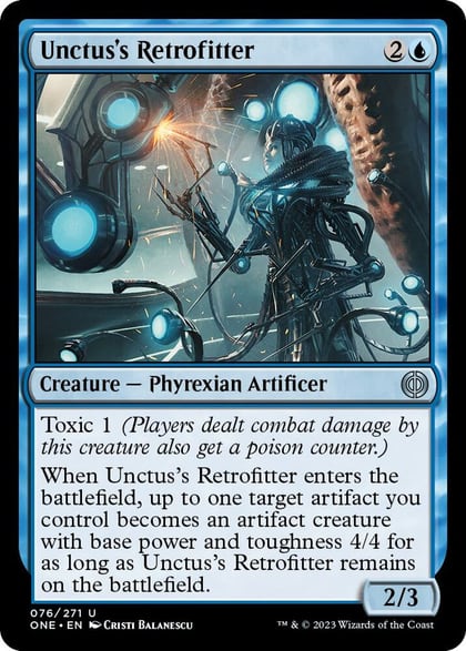 Unctus's Retrofitter, Phyrexia: All Will Be One 76