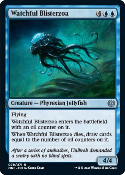 Watchful Blisterzoa, Phyrexia: All Will Be One 78