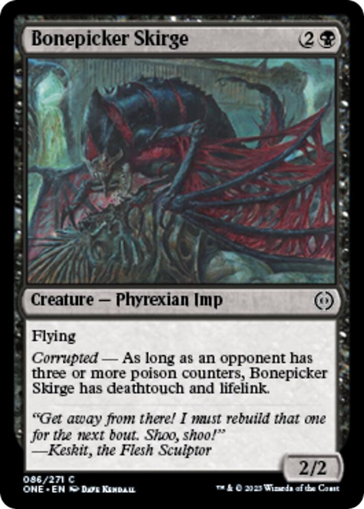 Bonepicker Skirge, Phyrexia: All Will Be One 86