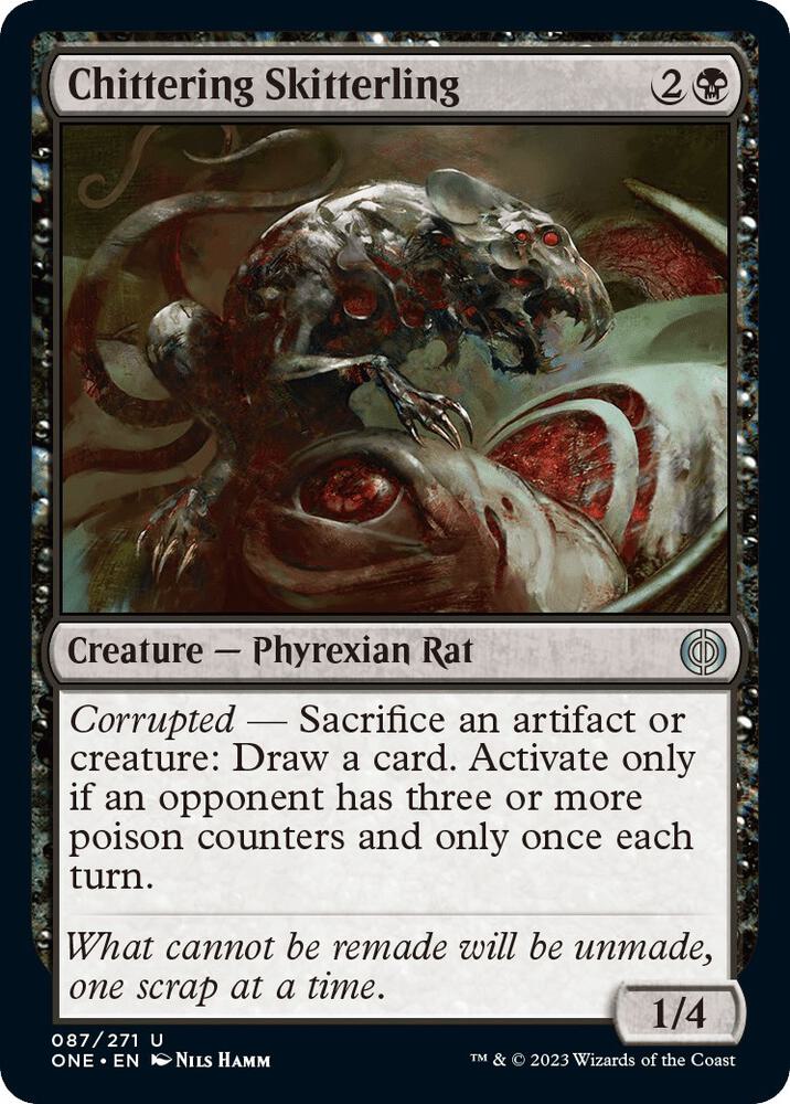 Chittering Skitterling, Phyrexia: All Will Be One 87