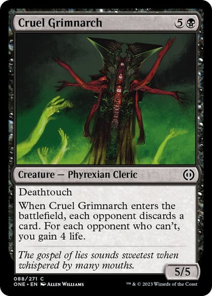 Cruel Grimnarch, Phyrexia: All Will Be One 88