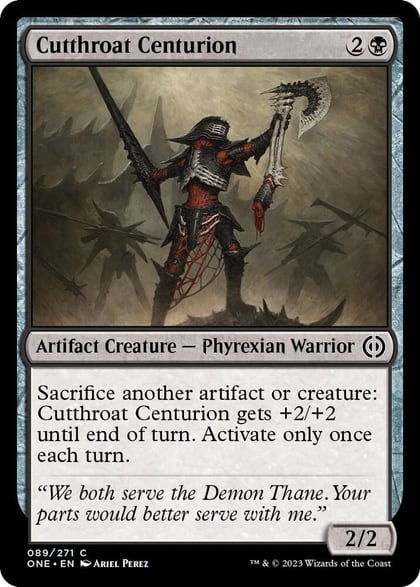 Cutthroat Centurion, Phyrexia: All Will Be One 89