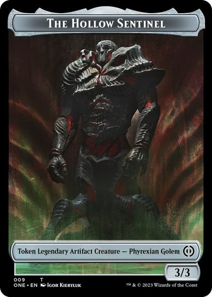 The Hollow Sentinel Token, Phyrexia: All Will Be One 9