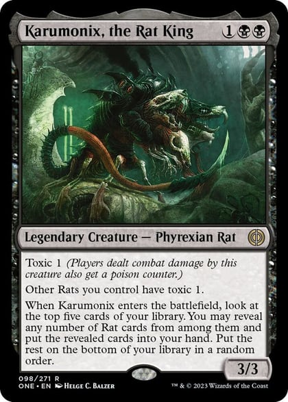 Karumonix, the Rat King, Phyrexia: All Will Be One 98