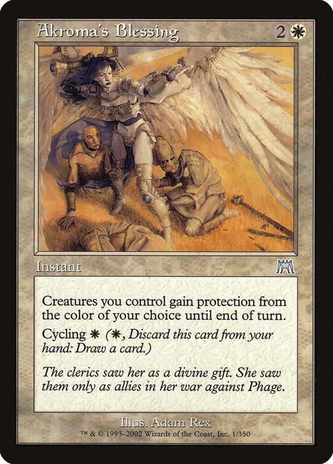 Akroma's Blessing, Onslaught 1