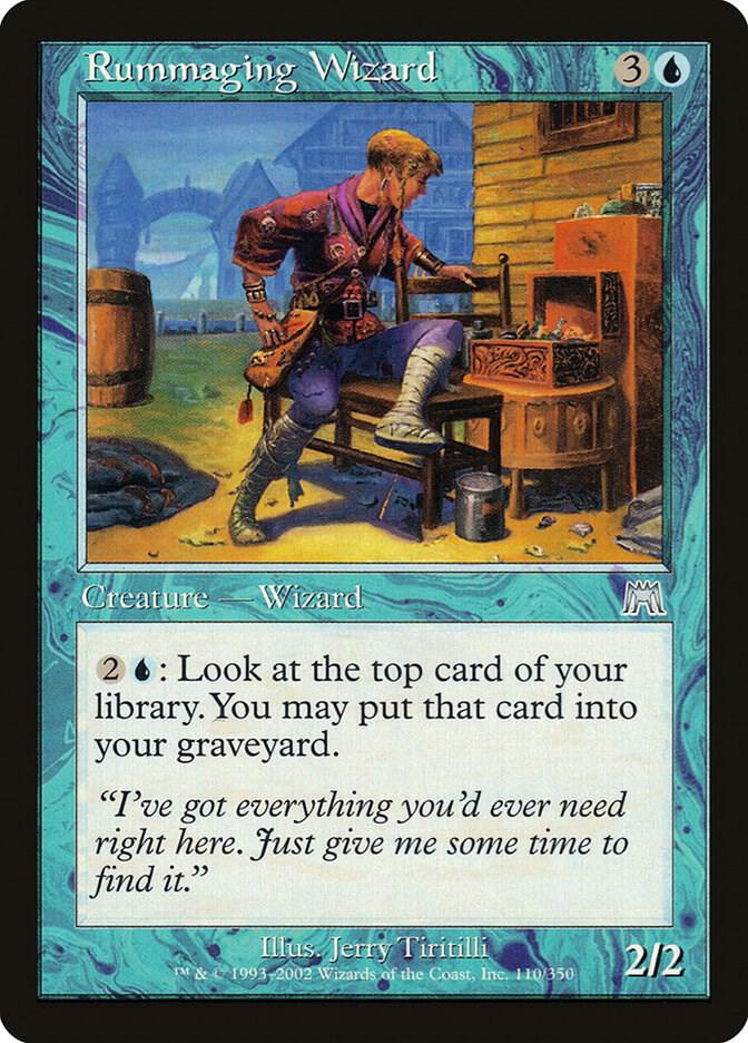 Rummaging Wizard, Onslaught 110