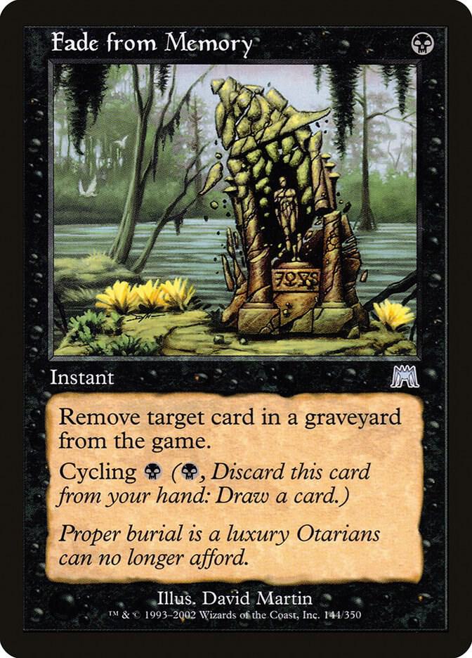 Fade from Memory, Onslaught 144