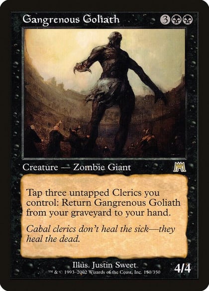 Gangrenous Goliath, Onslaught 150