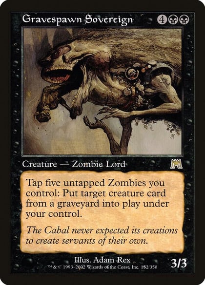 Gravespawn Sovereign, Onslaught 152
