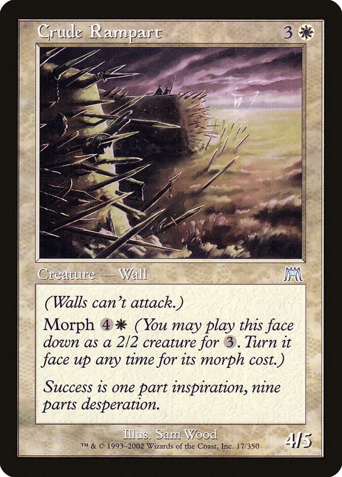 Crude Rampart, Onslaught 17