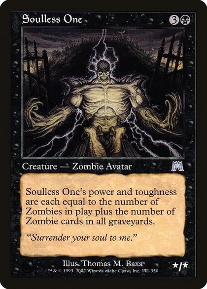 Soulless One, Onslaught 171