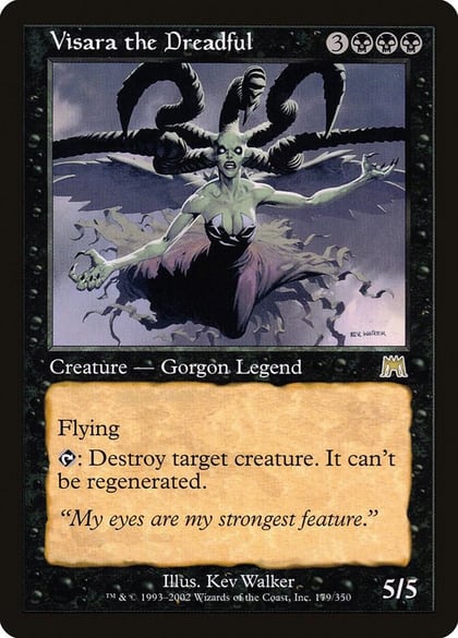 Visara the Dreadful, Onslaught 179