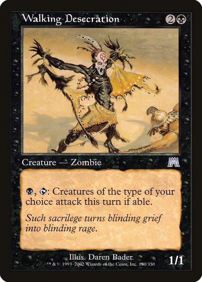 Walking Desecration, Onslaught 180