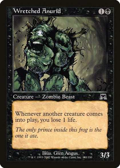 Wretched Anurid, Onslaught 183