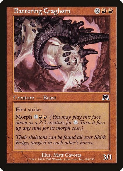 Battering Craghorn, Onslaught 188