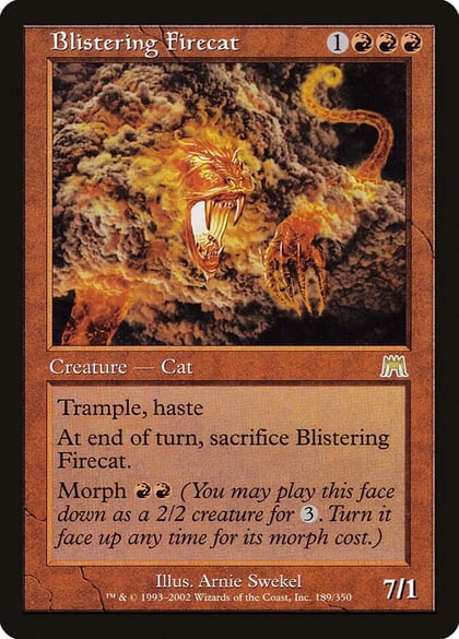 Blistering Firecat, Onslaught 189